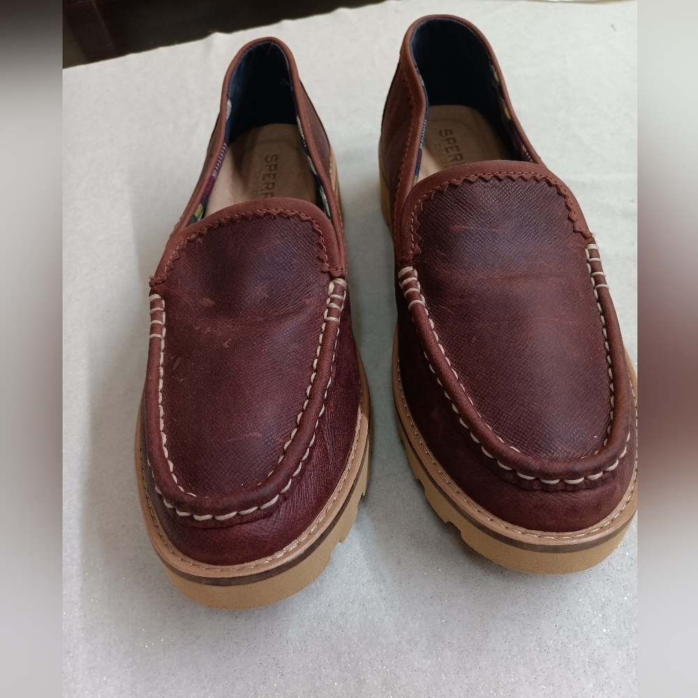Sperry Men's Brown Loafers - Picture 2 of 8